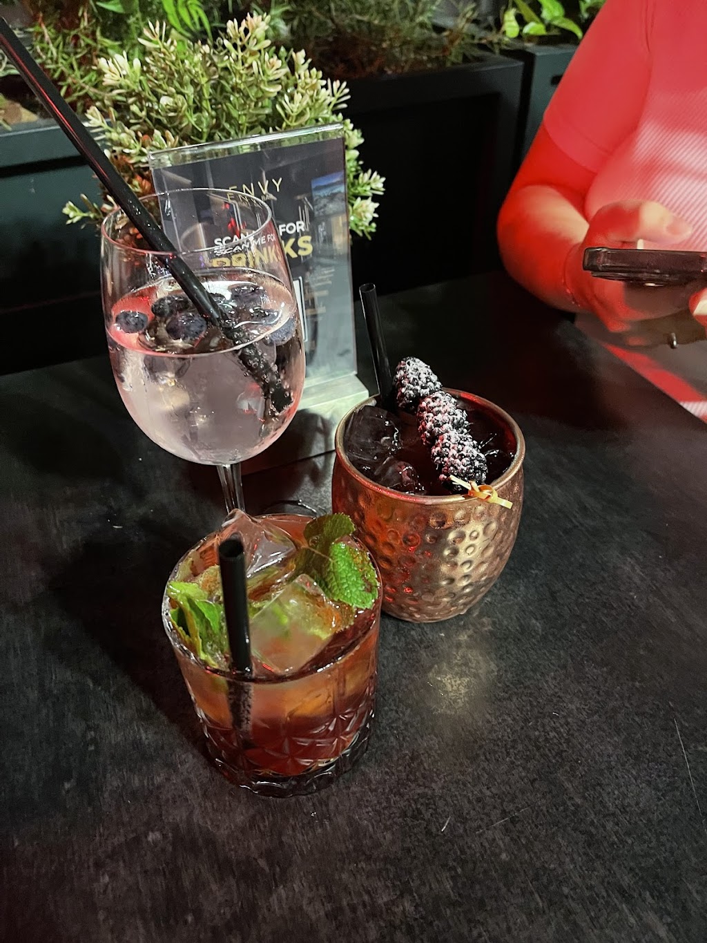 Coffee and pastry close-up